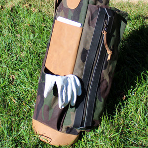MB2 Custom Waxed Duck Sunday Golf Bag - Design Your Own