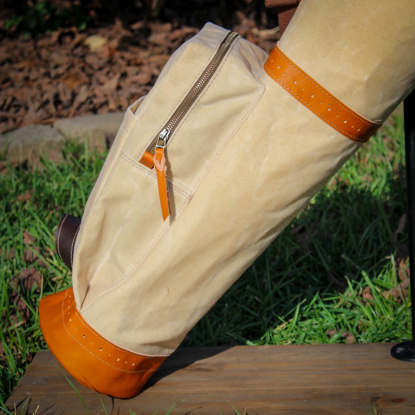 1913 Waxed Canvas Sunday Bag