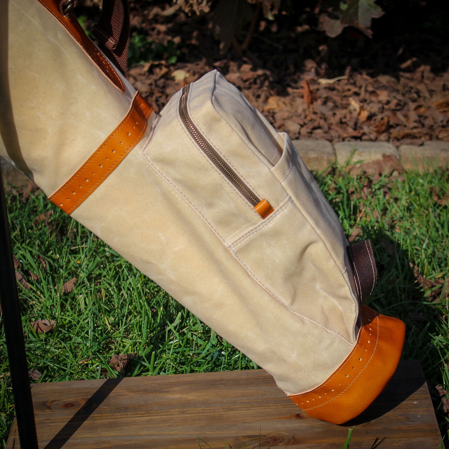 1913 Waxed Canvas Sunday Bag