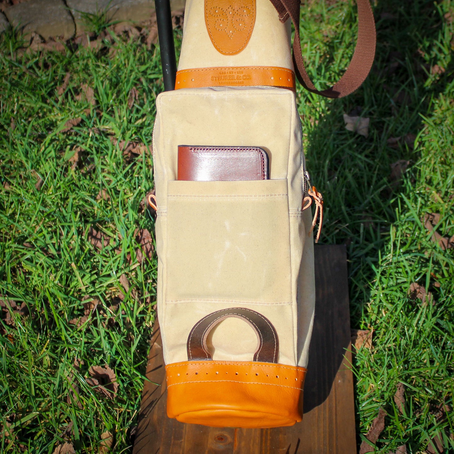 1913 Waxed Canvas Sunday Bag