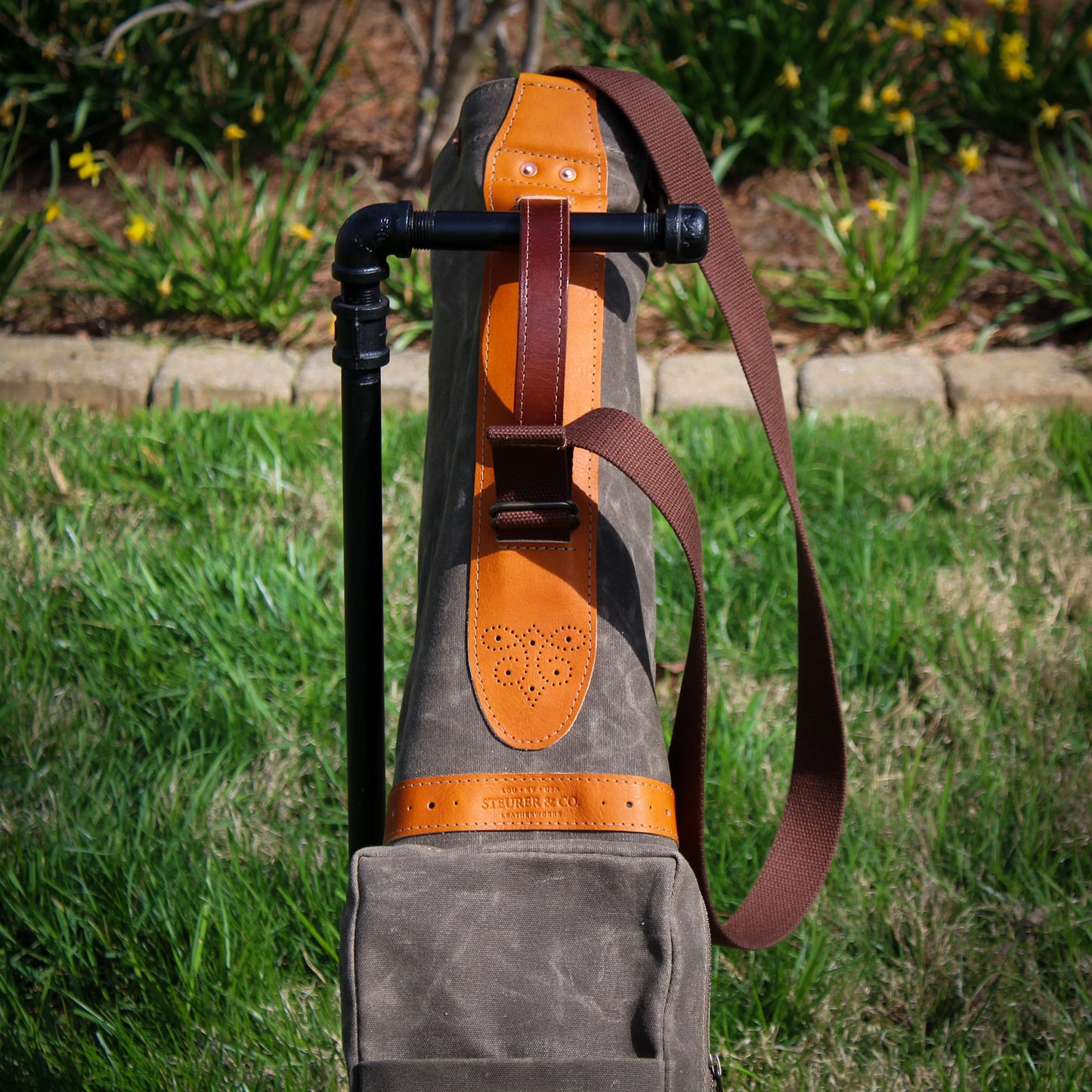 1913 Waxed Canvas Sunday Bag - Natural - Biscuit Filmworks, LLC