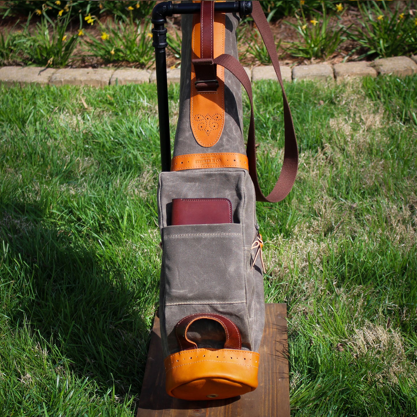 1913 Waxed Canvas Sunday Bag - Natural - Biscuit Filmworks, LLC