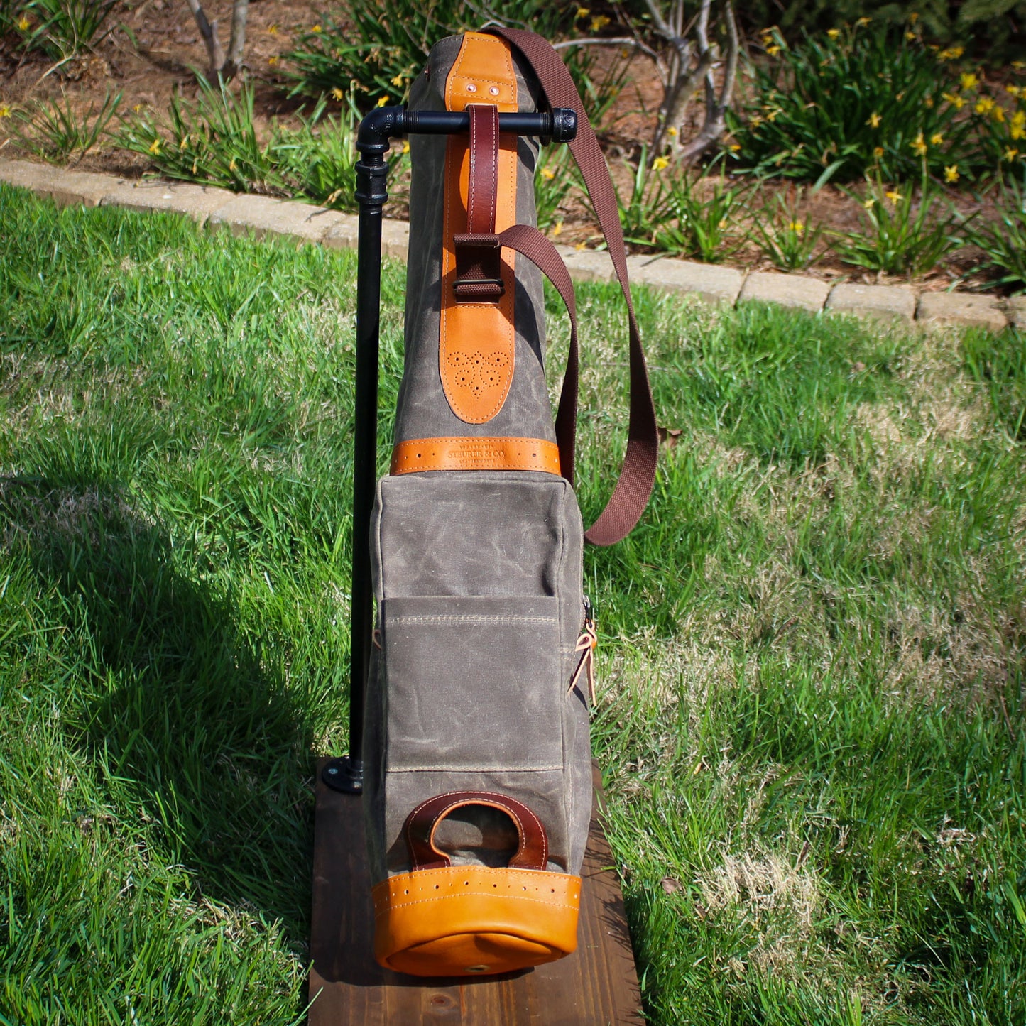 1913 Waxed Canvas Sunday Bag - Natural - Biscuit Filmworks, LLC