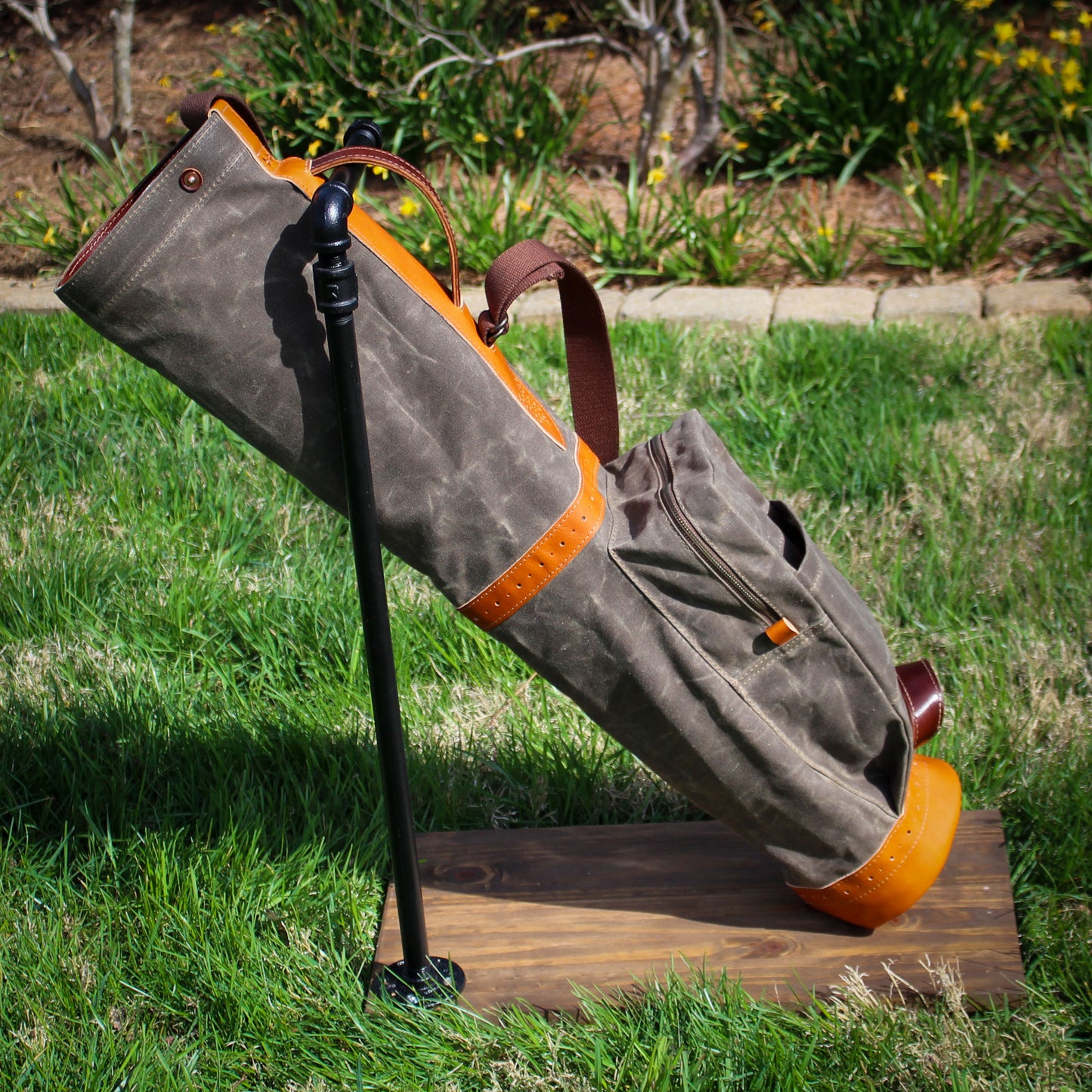 1913 Waxed Canvas Sunday Bag - Natural - Biscuit Filmworks, LLC