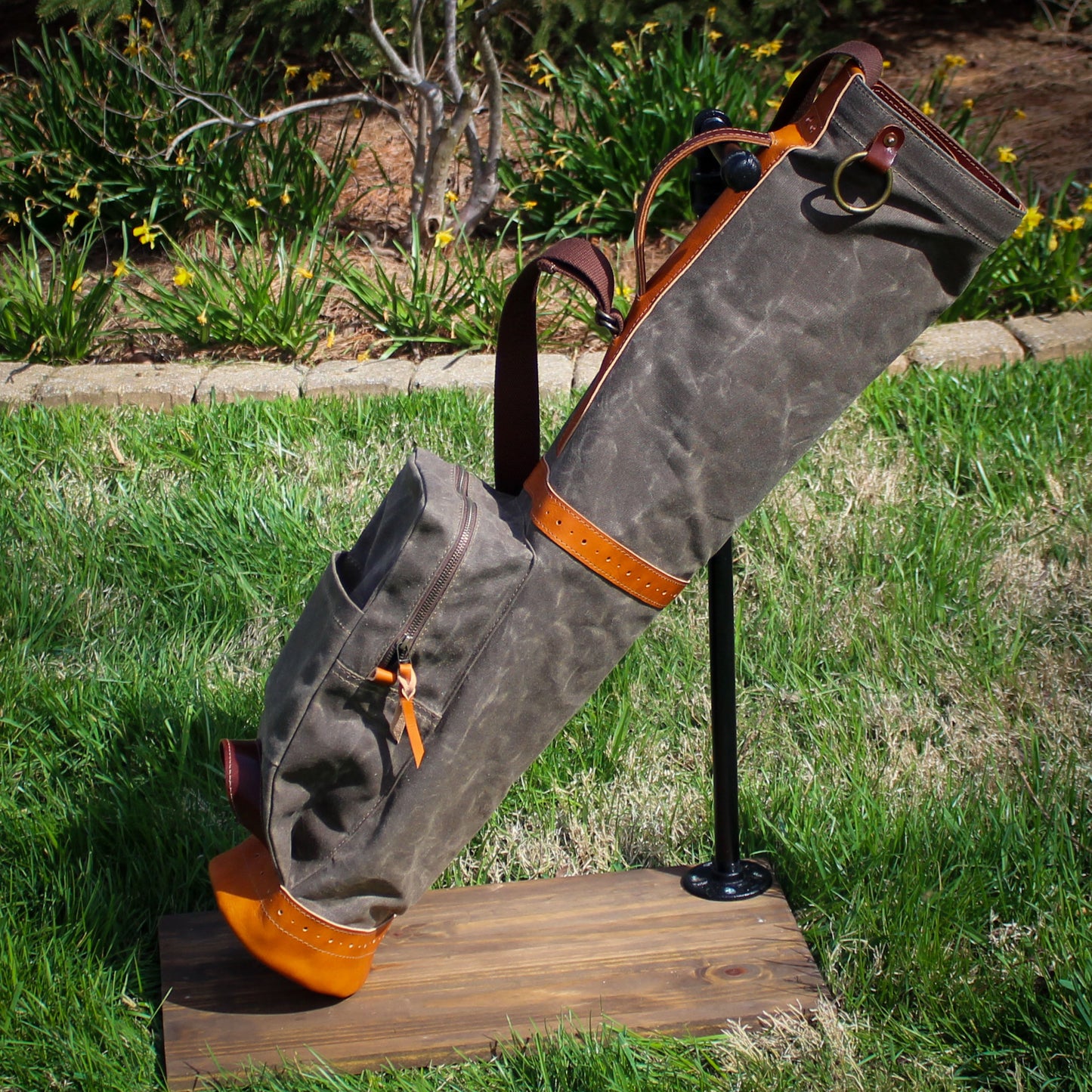 1913 Waxed Canvas Sunday Bag - Natural - Biscuit Filmworks, LLC
