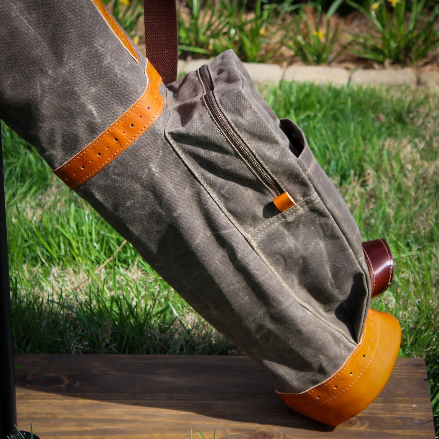 1913 Waxed Canvas Sunday Bag - Natural - Biscuit Filmworks, LLC