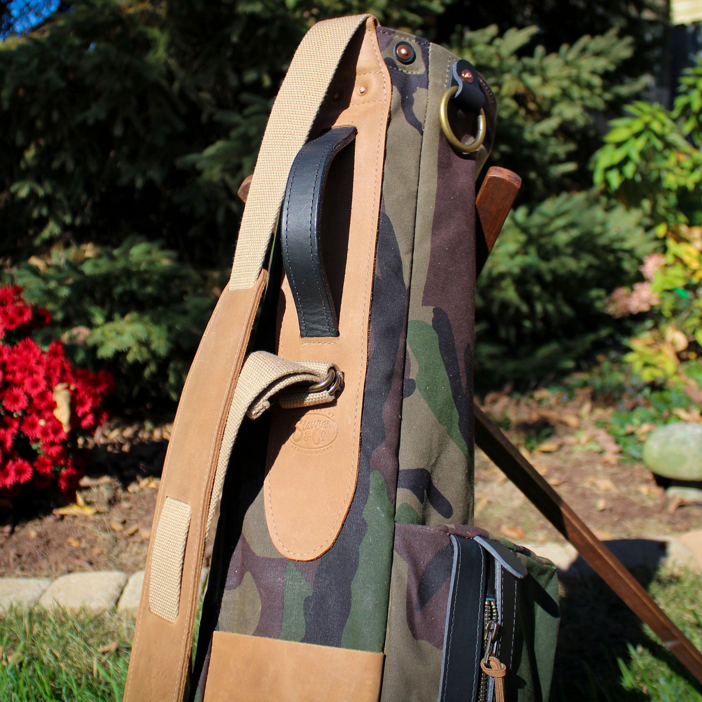 MB2 Custom Waxed Duck Sunday Golf Bag - Design Your Own