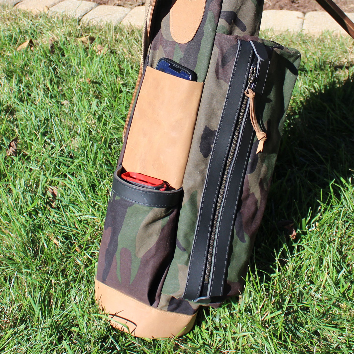 MB2 Custom Waxed Duck Sunday Golf Bag - Design Your Own