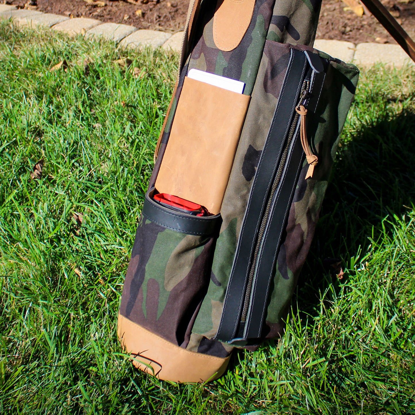 MB2 Custom Waxed Duck Sunday Golf Bag - Design Your Own