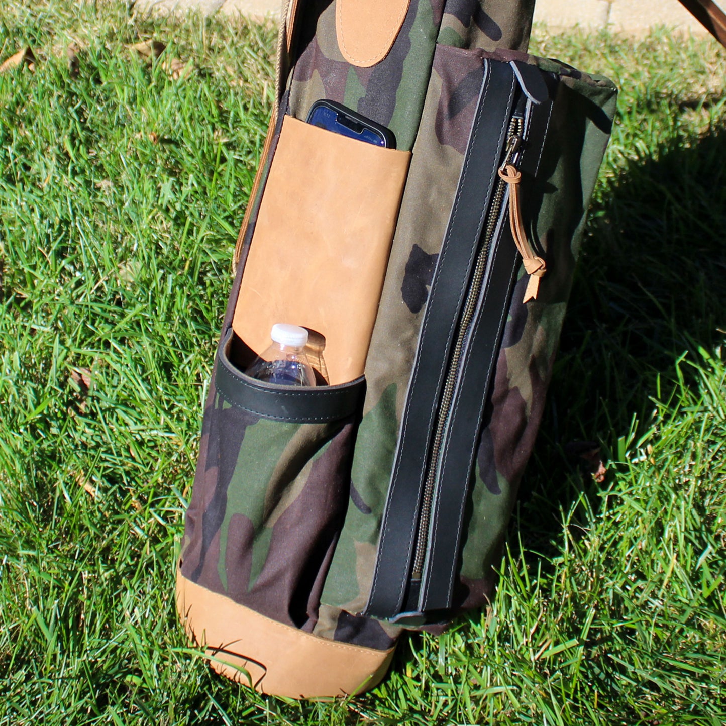 MB2 Custom Waxed Duck Sunday Golf Bag - Design Your Own