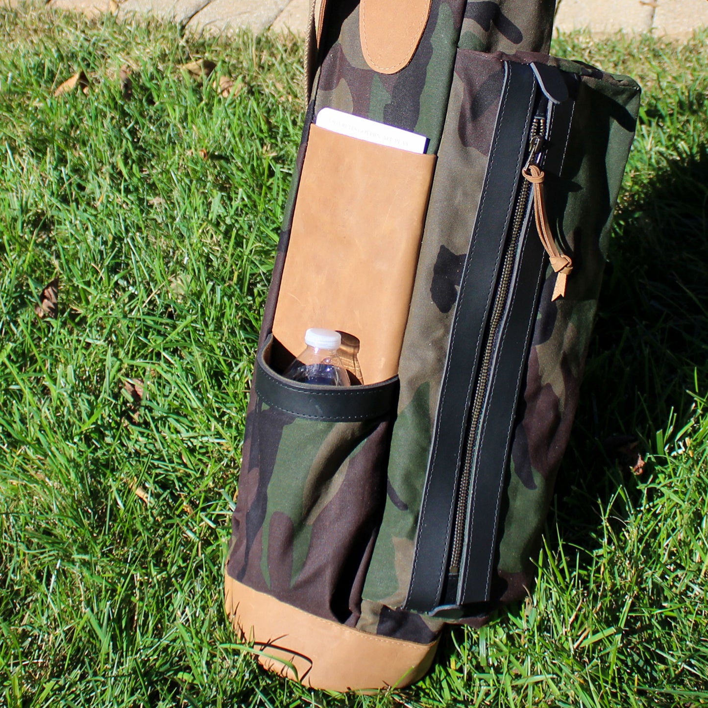 MB2 Custom Waxed Duck Sunday Golf Bag - Design Your Own