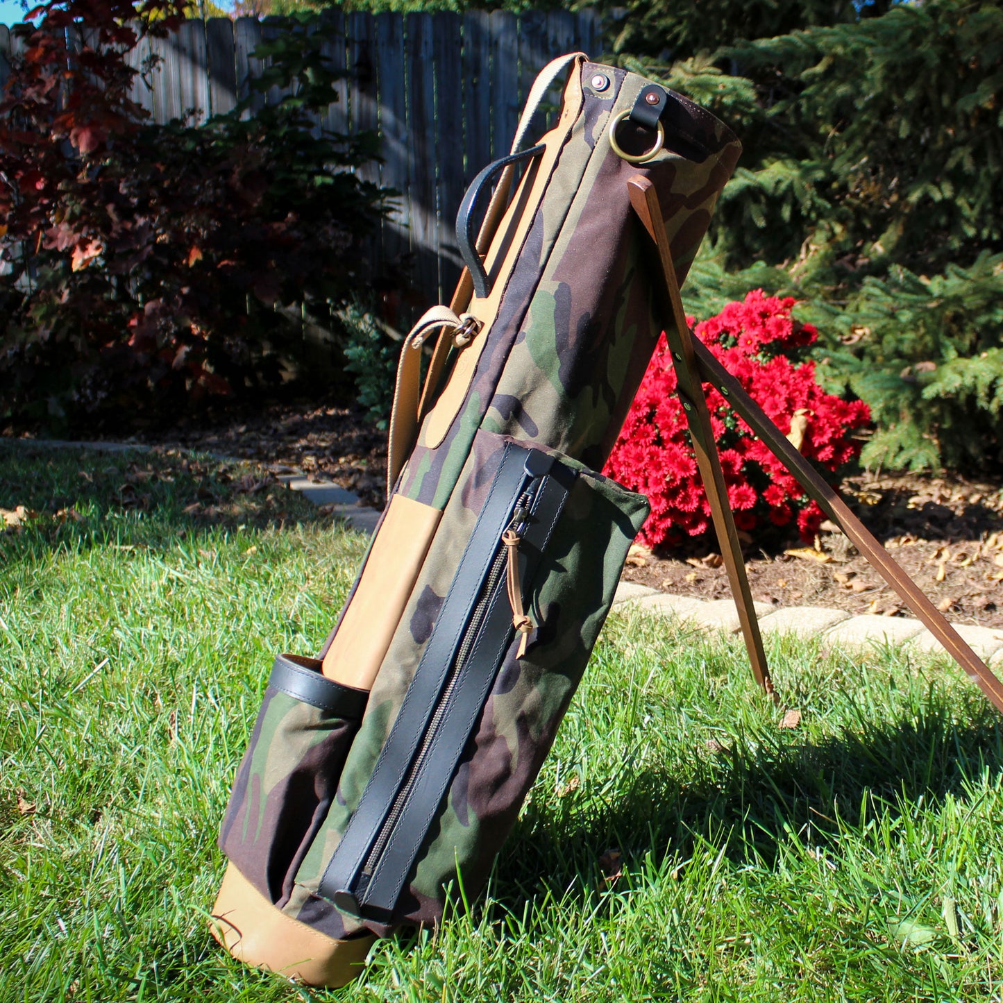 MB2 Custom Waxed Duck Sunday Golf Bag - Design Your Own