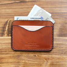 Load image into Gallery viewer, Steurer &amp; Co. Clay Pocket Wallet.  Classic Three Pocket Wallet. Handmade Leather. Louisville, KY.