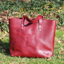 Load image into Gallery viewer, Steurer &amp; Co. Mason Everyday Tote, Steurer, SteurerJacoby Leather Golfbag Designer, Totes, Handmade Leather Tote, Leather Tote