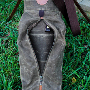 Sunday Golf Bag, Steurer Golf Bag, Steurer & Co., Hand made in Kentucky, Leather Goods, Hickory, Minimalist Golf, Minimalist Bag, Pencil Golf Bag, Leather Goods, Made in the USA