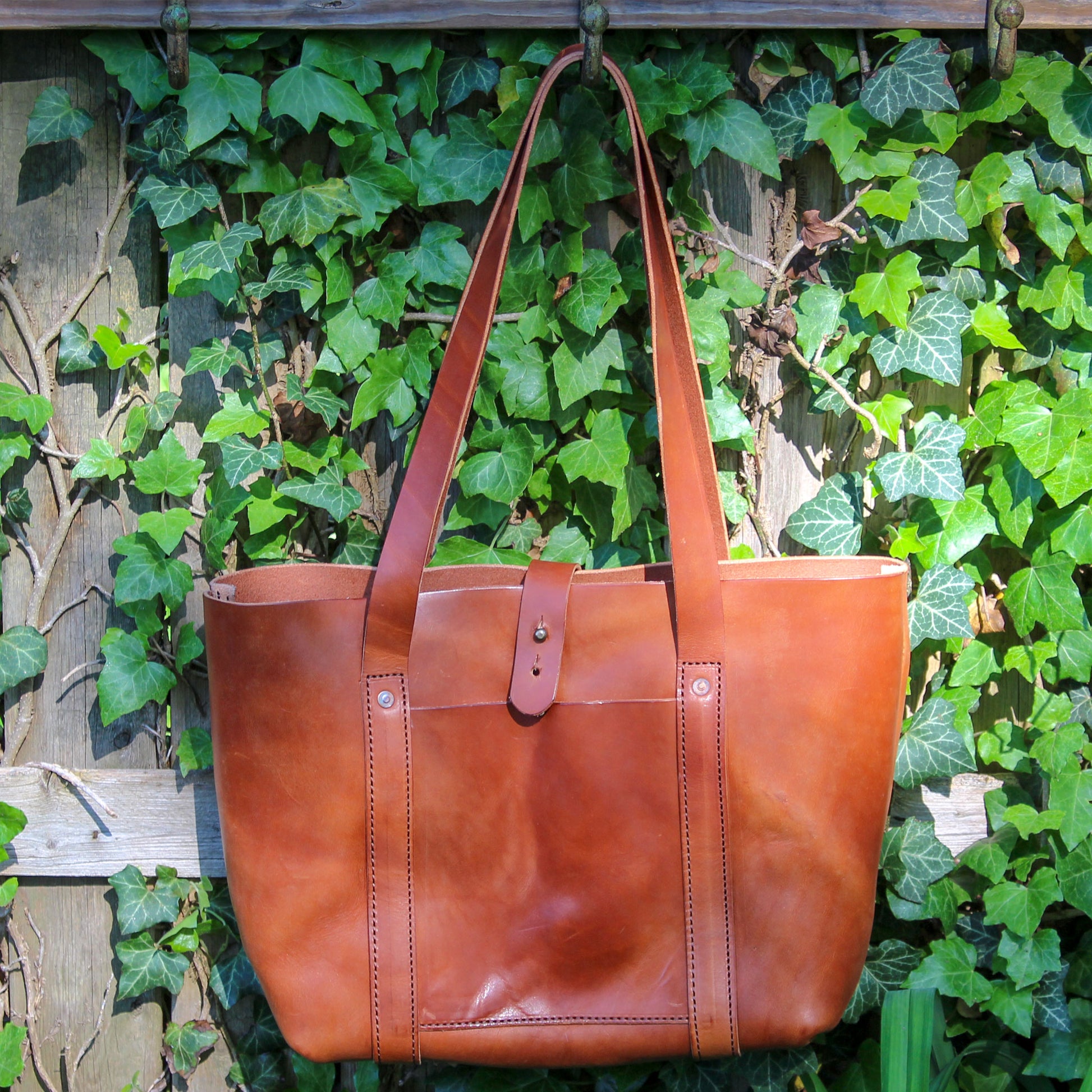 Marshall Tote, Leather Tote, Steurer & Co. Louisville, KY, Leather 