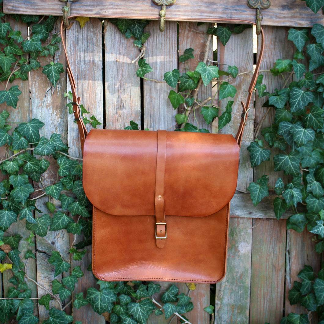 Daveiss Back Pack & Cross Body Satchel - Saddle
