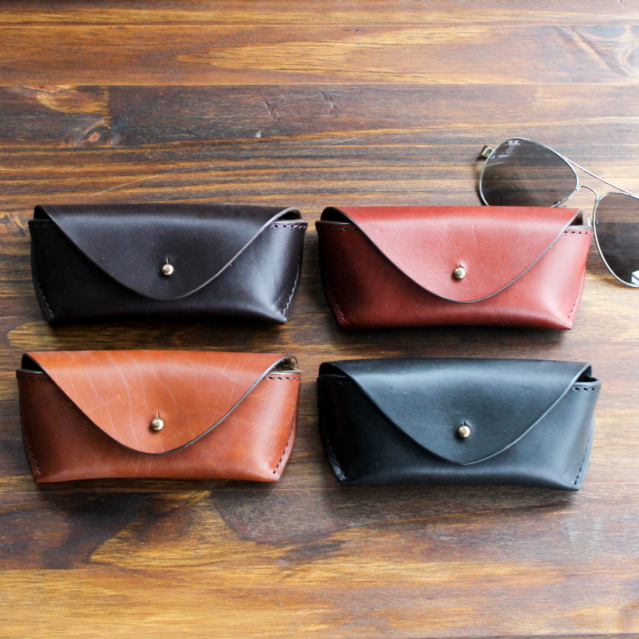 Soft Leather Sunglasses Bag Reading Glasses Eyeglasses Case Holder Storage  Pouch | eBay