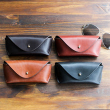 Load image into Gallery viewer, Steurer &amp; Co. Sun Glass Case, Eye Glass Case, Handmade Leather Bags and Accessories
