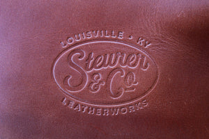Steurer & Co. Vintage Bowling Bag, Leather Bowling Bag, Retro Bowling Bag, Sporting Goods, Brunswick